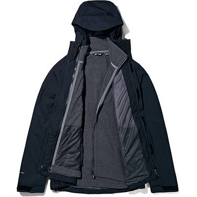 Nalleru Gemini Women’s Black 3-in-1 Waterproof Jacket