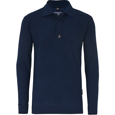 Navy Arc-Flash Polo Shirt