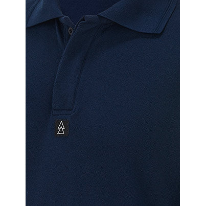 Navy Arc-Flash Polo Shirt