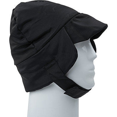 Navy Fleece-Lined Trapper Hat