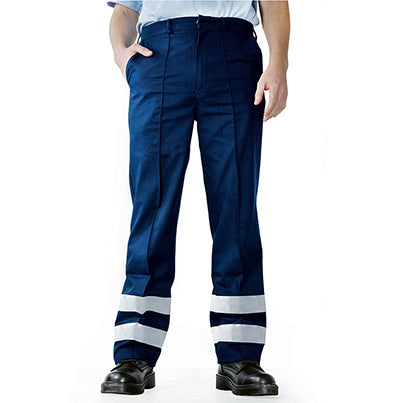 Navy Reflective Trousers