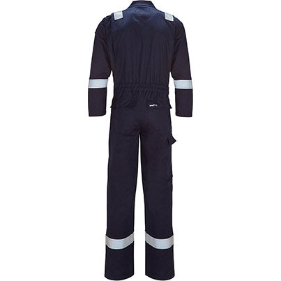 Modacrylic Arc-Flash Overalls with Kneepad Pockets
