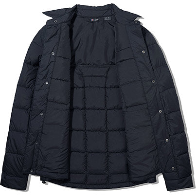 Nollan Men’s Jet Black Insulated Shirt Jacket