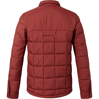 Nollan Men’s Red Rust Insulated Shirt Jacket