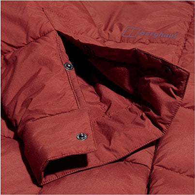 Nollan Men’s Red Rust Insulated Shirt Jacket