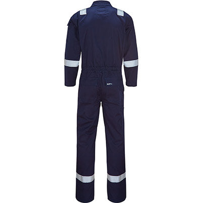Nordic Orange Flame-Retardant Overalls with Kneepad Pockets