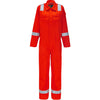 Nordic Orange Flame-Retardant Overalls with Kneepad Pockets