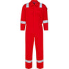 Nordic Orange Flame-Retardant Overalls with Kneepad Pockets