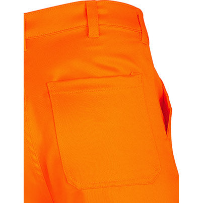 Polycotton Hi-Vis Trousers with Kneepad Pockets