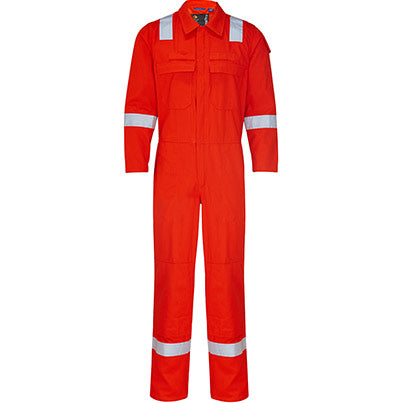 Modacrylic Arc-Flash Overalls with Kneepad Pockets