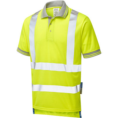 P175 Men’s Yellow Hi-Vis Polo Shirt