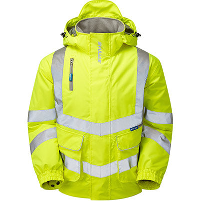 P191 Men’s Waterproof Hi-Vis Bomber Jacket