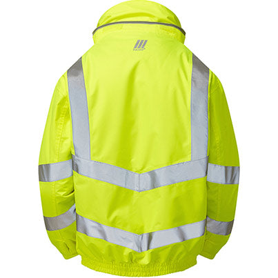 P191 Men’s Waterproof Hi-Vis Bomber Jacket