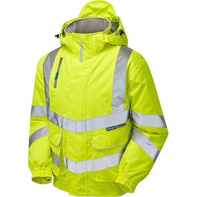 P191 Men’s Waterproof Hi-Vis Bomber Jacket