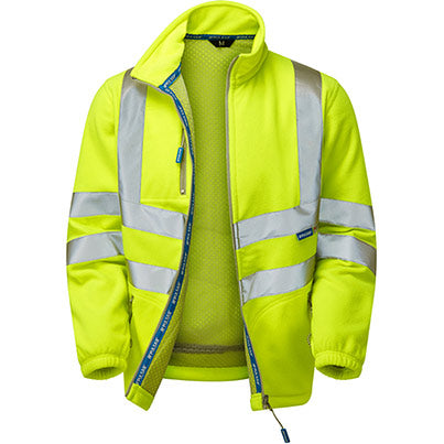 P507 Men’s Interactive Hi-Vis Fleece Jacket