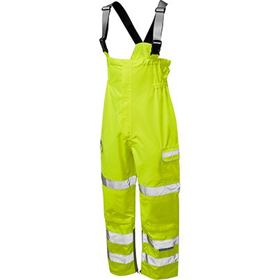 P521 Men’s Waterproof Hi-Vis Bib and Brace Overalls