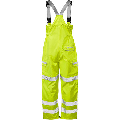 P521 Men’s Waterproof Hi-Vis Bib and Brace Overalls