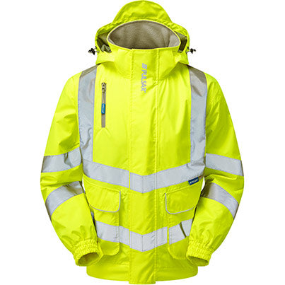 P533 Men’s Waterproof Hi-Vis Bomber Jacket