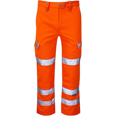 PR336 Hi-Vis Cargo Trousers with Kneepad Pockets