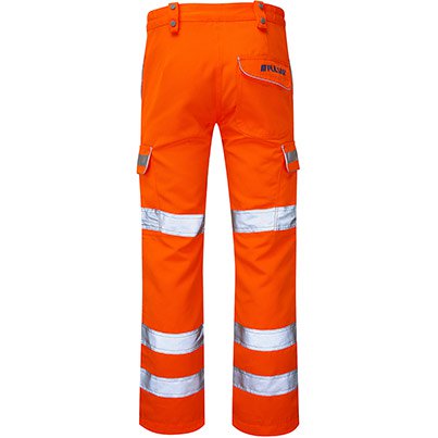 PR336 Hi-Vis Cargo Trousers with Kneepad Pockets