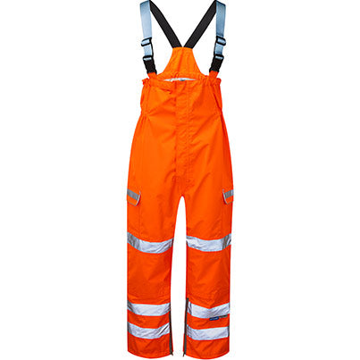 P521 Men’s Waterproof Hi-Vis Bib and Brace Overalls