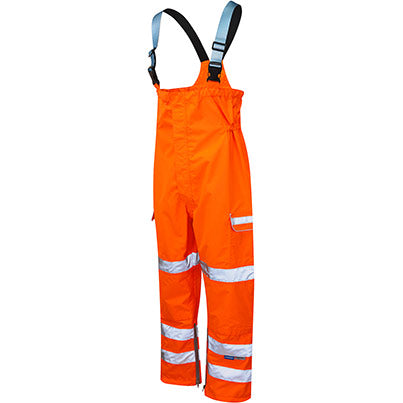 P521 Men’s Waterproof Hi-Vis Bib and Brace Overalls