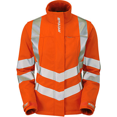 PR707 Women’s Hi-Vis Softshell Jacket