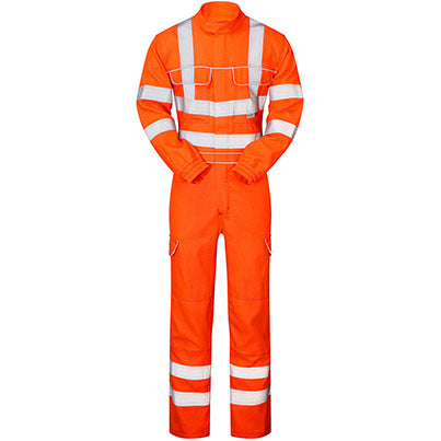 PRARC05 Men’s Hi-Vis Arc-Flash Overalls with Kneepad Pockets