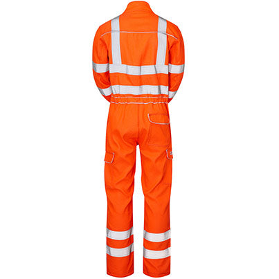PRARC05 Men’s Hi-Vis Arc-Flash Overalls with Kneepad Pockets