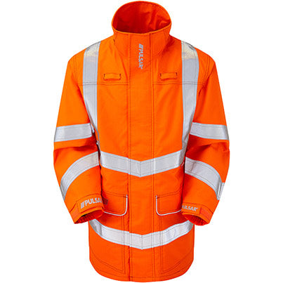 PRARC09 Men’s Hi-Vis Arc-Flash Storm Coat