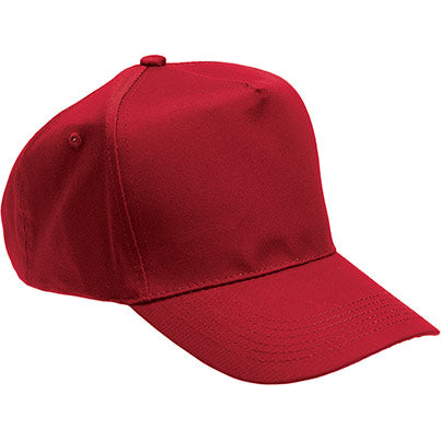 Five-Panel Cotton Twill Baseball Cap
