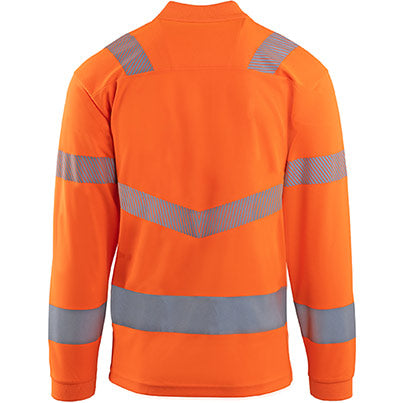 Responsible Long-Sleeve Hi-Vis Polo Shirt
