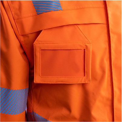 Responsible Waterproof Hi-Vis Coat