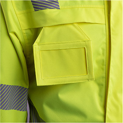 Responsible Waterproof Hi-Vis Coat