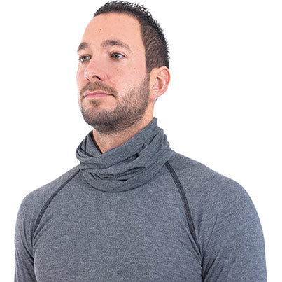 Roots Grey Flame-Retardant Arc-Flash Scarf