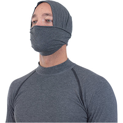 Roots Grey Flame-Retardant Arc-Flash Scarf