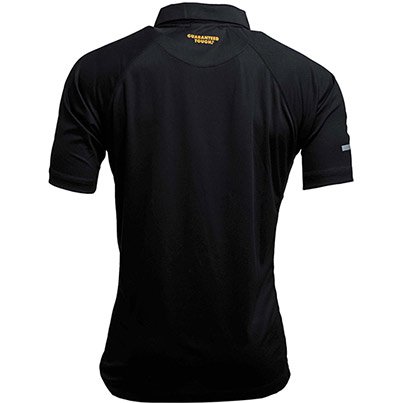 Rutland PWS Men’s Black Grey Wicking Polo Shirt