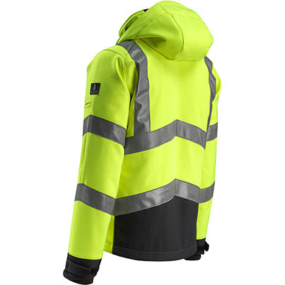 SAFE SUPREME Blackpool Hi-Vis Softshell Jacket