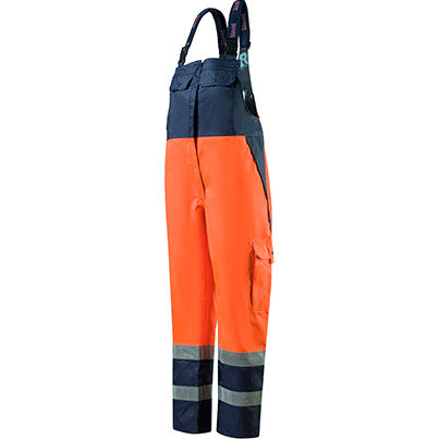 Stormbuster Classic Hi-Vis Flame-Retardant Bib and Brace Overalls