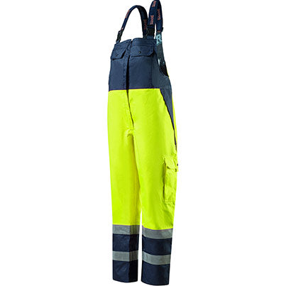 Stormbuster Classic Hi-Vis Flame-Retardant Bib and Brace Overalls