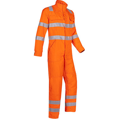 Stratford Women’s Hi-Vis Arc-Flash Overalls with Kneepad Pockets