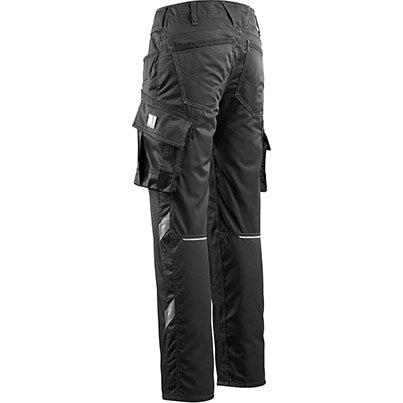 UNIQUE Ingolstadt Men’s Black Work Trousers