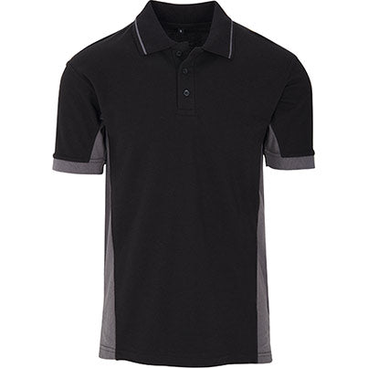 Unisex Contrast Piqué Polo Shirt