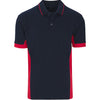 Unisex Contrast Piqué Polo Shirt