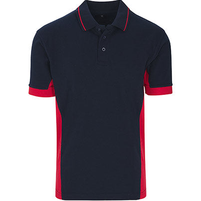 Unisex Contrast Piqué Polo Shirt