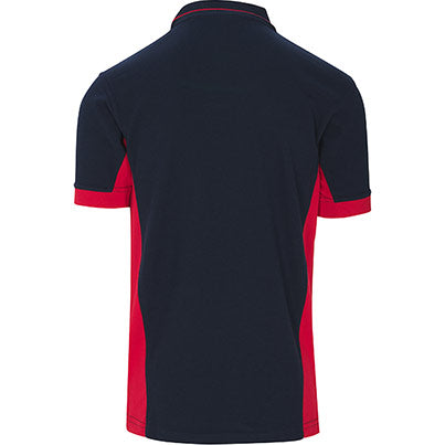 Unisex Contrast Piqué Polo Shirt