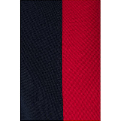 Unisex Contrast Piqué Polo Shirt