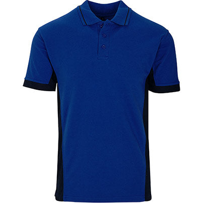 Unisex Contrast Piqué Polo Shirt