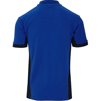 Unisex Contrast Piqué Polo Shirt