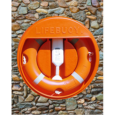 Wall-Mounted 75cm Lifebuoy Housing